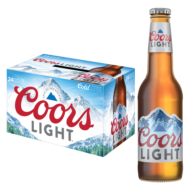 Coors Light 24pk 12oz Btl