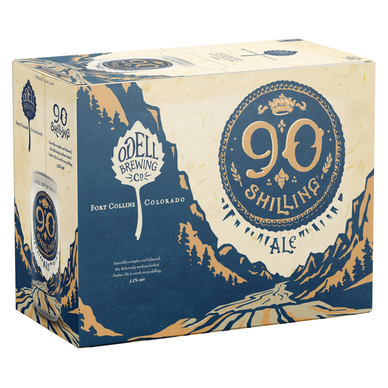 Odell Brewing 90 Shilling Amber Ale 12pk 12oz Can