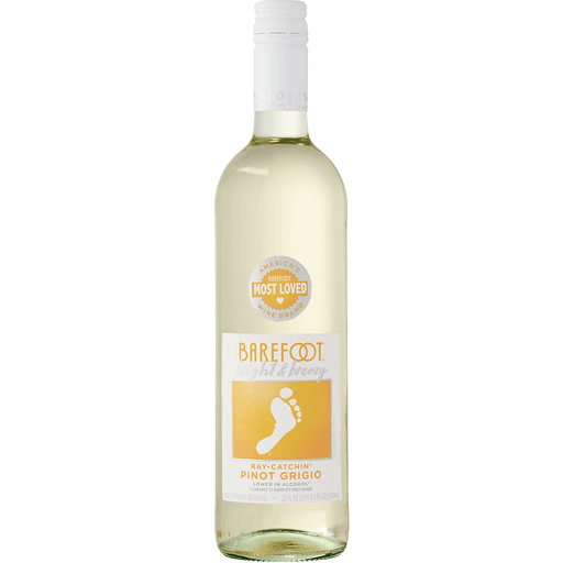 Barefoot Pinot Grigio Bright & Breezy 750ml