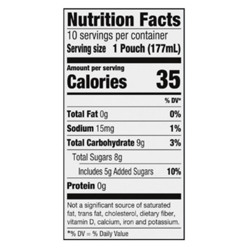 Capri Sun Fruit Punch 10pk 6oz Pouch