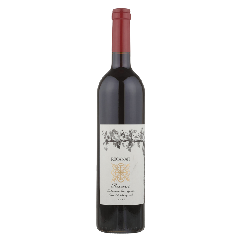Recanati Reserve Cabernet Sauvignon 2018 750ml 14% ABV