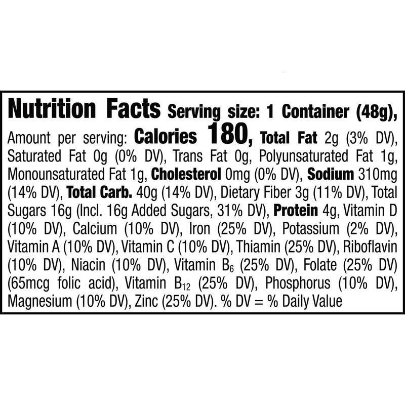 General Mills Lucky Charms Cereal Cup, 1.7 oz