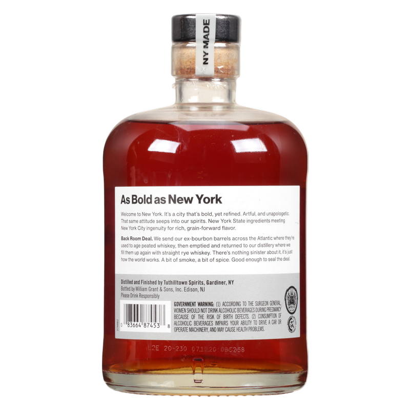 Hudson Whiskey Back Room Deal 750 ml