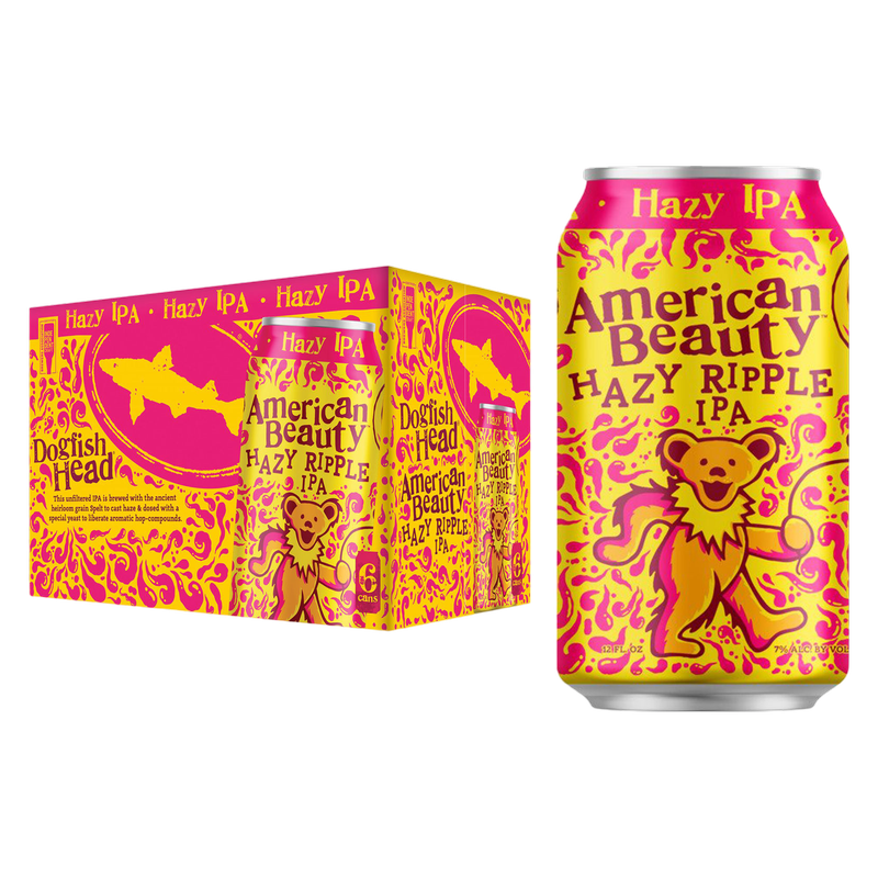 DogFish Head American Beauty Hazy Ripple 6pk 12oz Can 7.0% ABV