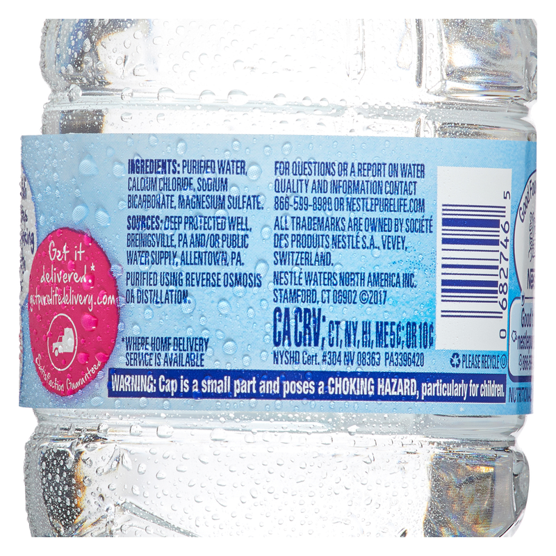 Nestle Pure Life Water 16.9oz Btl