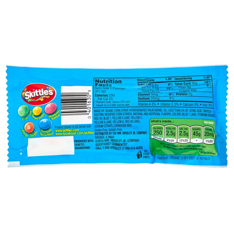 Skittles Tropical 2.17oz