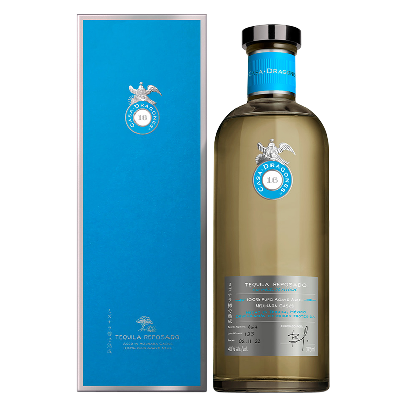 Casa Dragones Tequila Reposado 375ml (80 Proof)