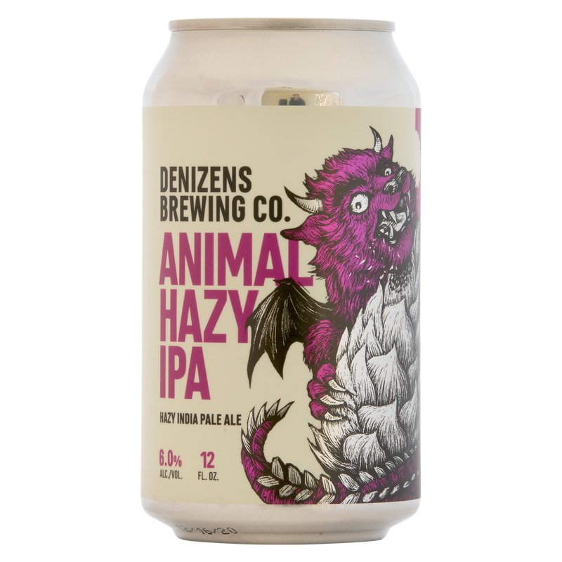 Denizens Animal Hazy IPA 6pk 12oz Can 6.0% ABV