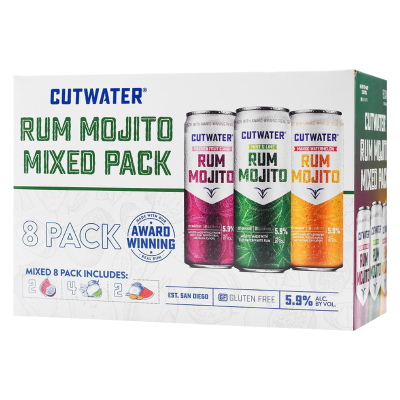 Cutwater Mojito Variety 8pk 12oz