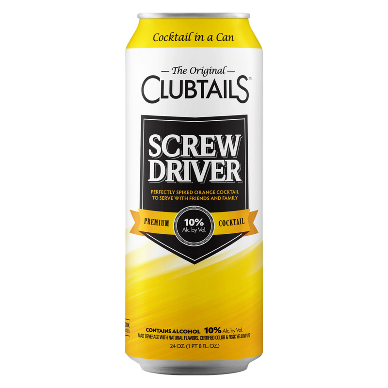 Clubtails Screwdriver 24 oz Can 10% ABV