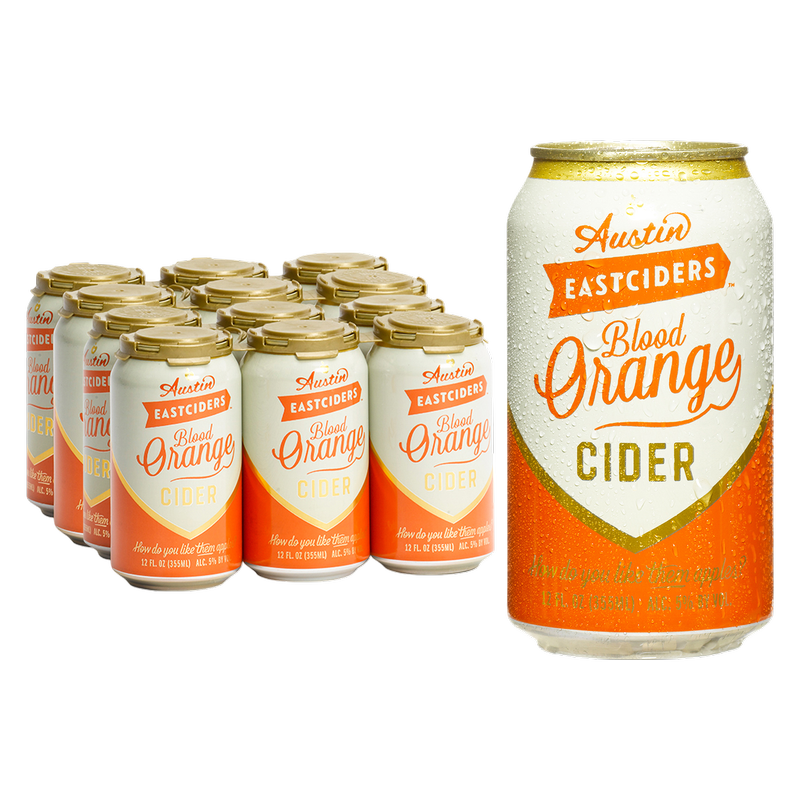 Austin Eastciders Blood Orange 12pk 12oz Can 5.0% ABV