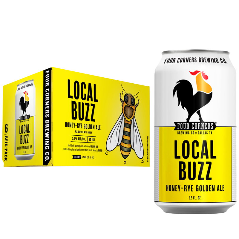 Four Corners Local Buzz 6pk 12oz Can 5.0% ABV