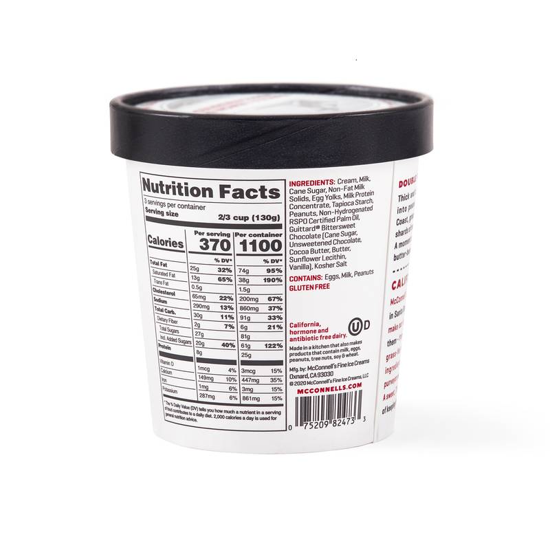 McConnell's Double Peanut Butter Chip Pint