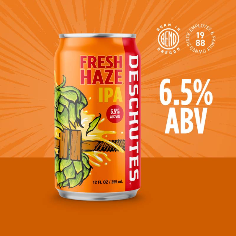 Deschutes Fresh Haze 12/12oz Can