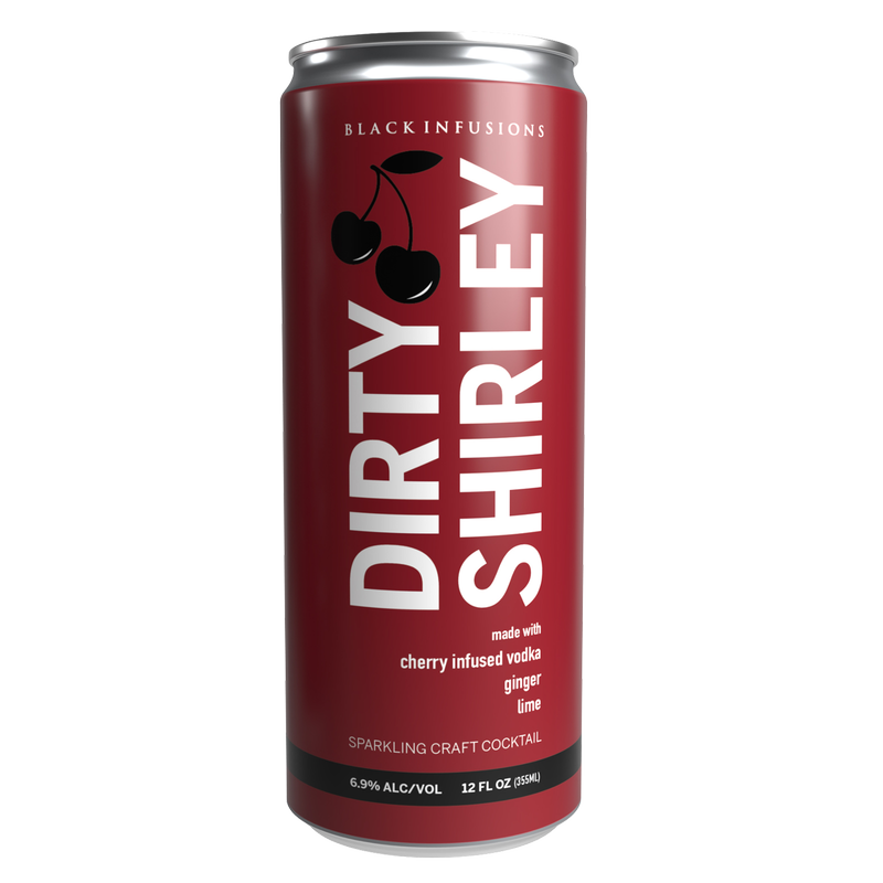 Black Infusions Dirty Shirley Ready-To-Drink Cocktail 4pk 12oz Can 6.9% ABV