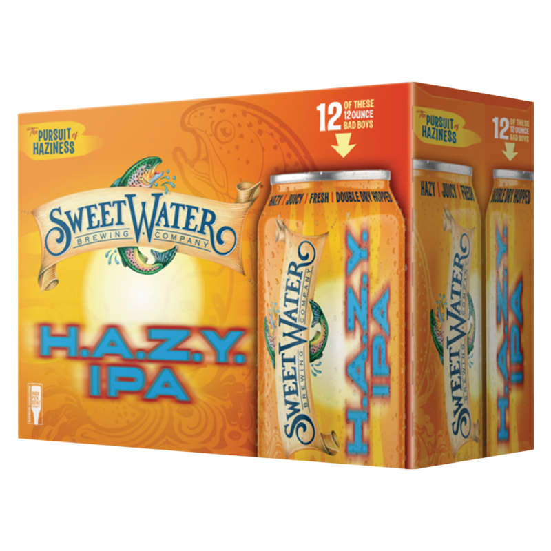 Sweet Water Hazy 12pk 12oz Can 6.2% ABV