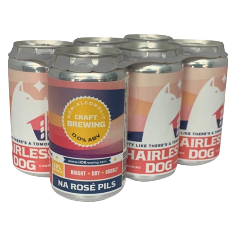 Hairless Dog Non-alcoholic Rose Pils 6pk