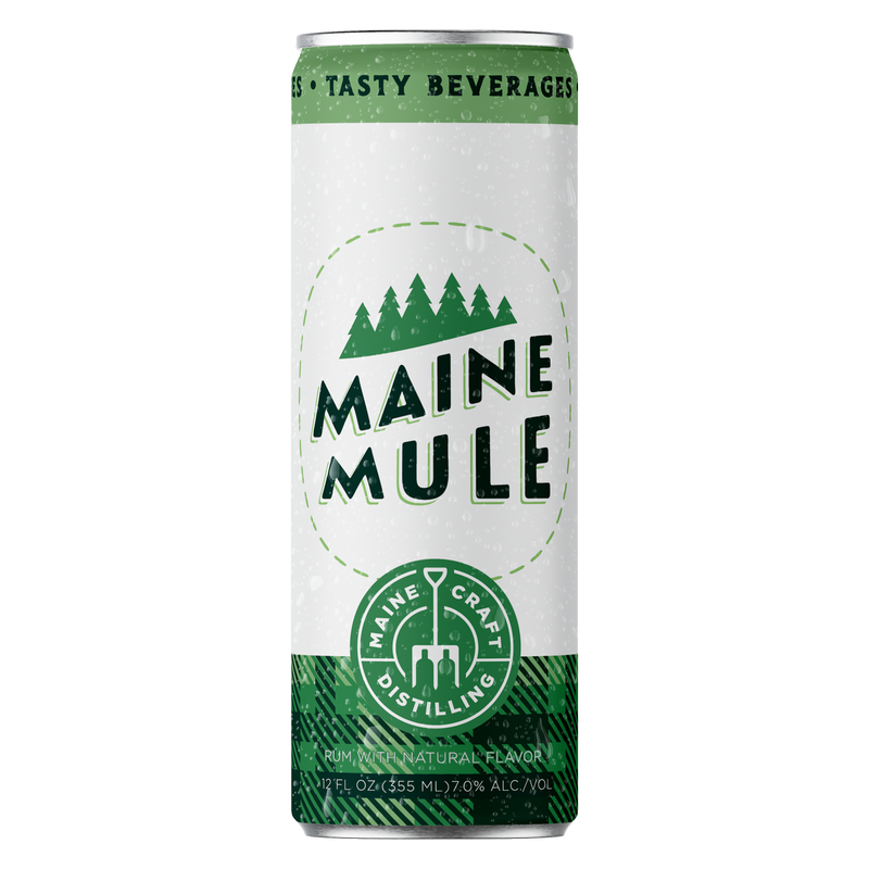 Maine Mule Rum & Ginger 355ml