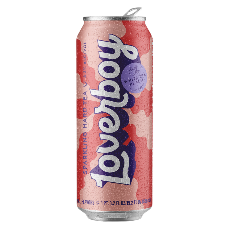 Loverboy White Tea Peach 19.2oz Can 4.2% ABV