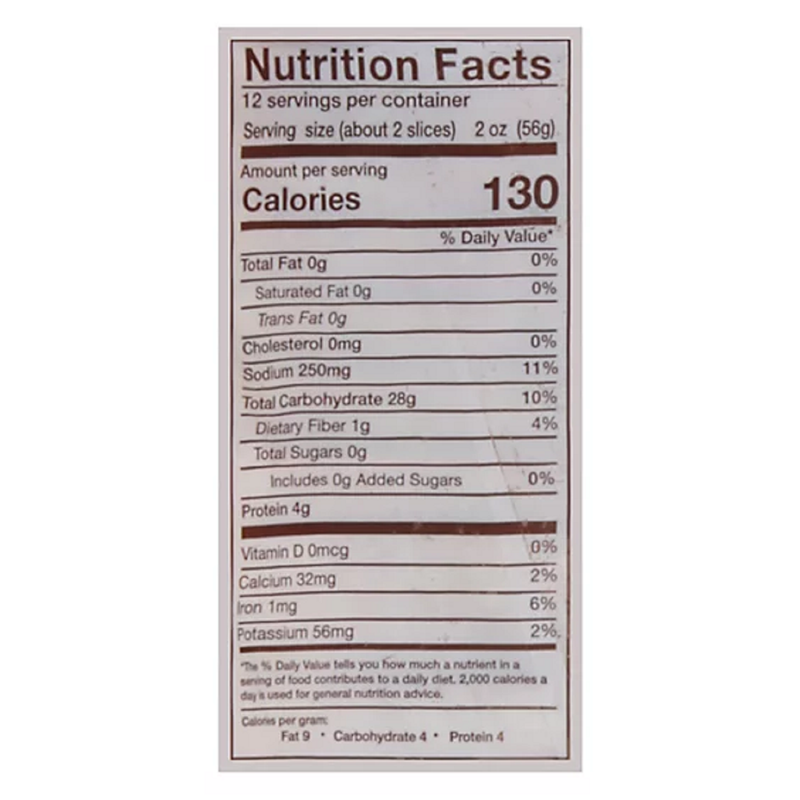 Izzio Artisan Bakery Organic Frozen San Francisco Style Sourdough 24oz