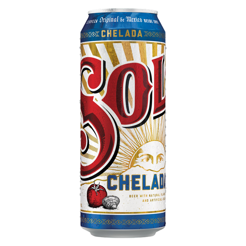 Sol Chelada Single 24oz Can 3.5% ABV