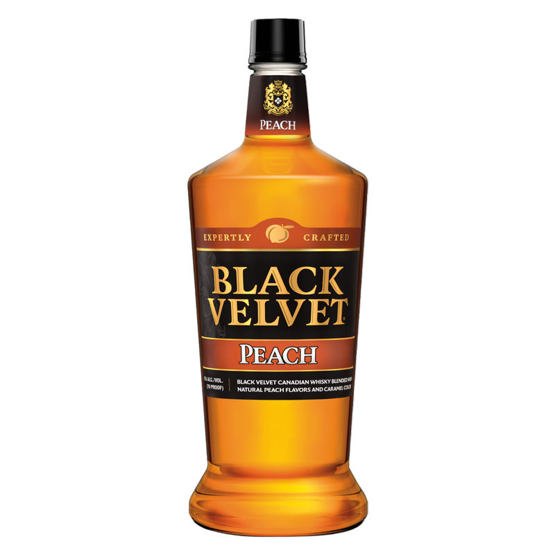 Black Velvet Peach 1.75L (75 Proof)