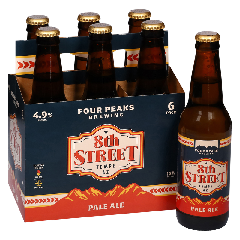 Four Peaks 8th Street Ale 6pk 12oz Btl 4.9% ABV
