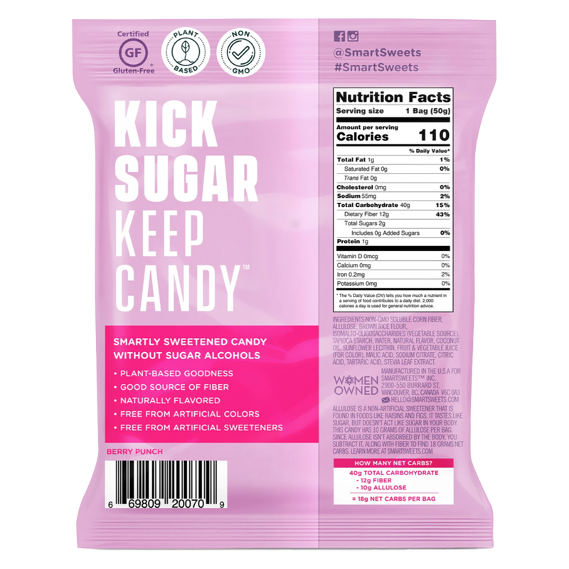 Smart Sweets Red Twists 1.8oz