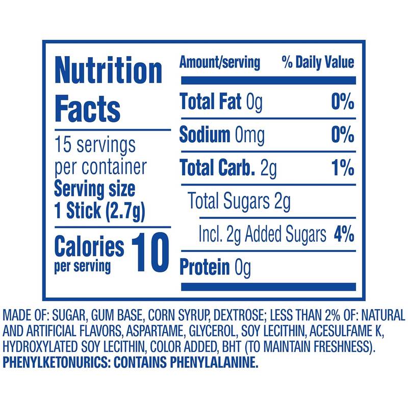 Juicy Fruit 10 ct - XL