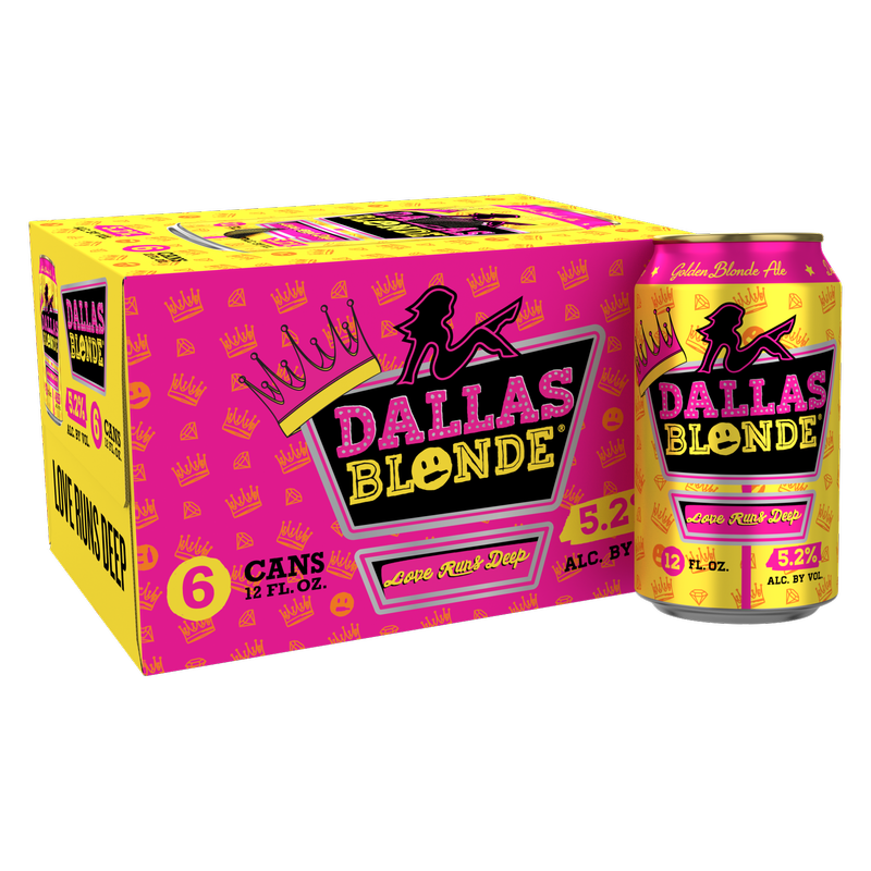 Deep Ellum Dallas Blonde 6pk 12oz Can 5.0% ABV