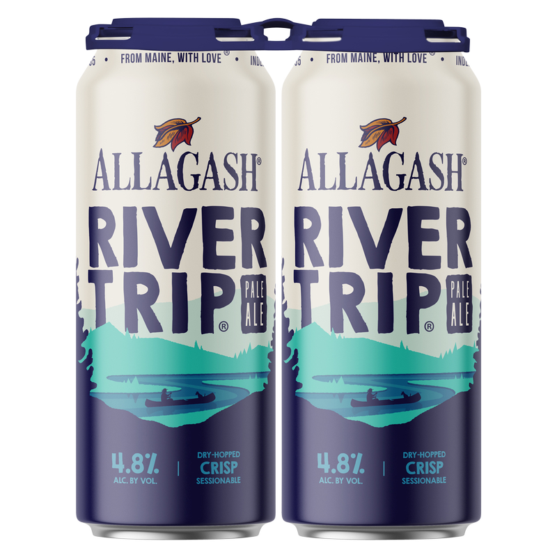 Allagash River Trip Belgian-Style Session Ale 4pk 16oz Can