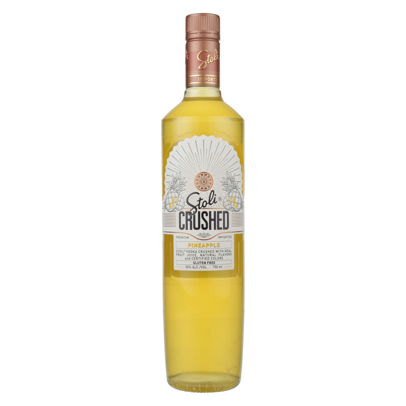 Stoli Crushed Pineapple Vodka 750ml