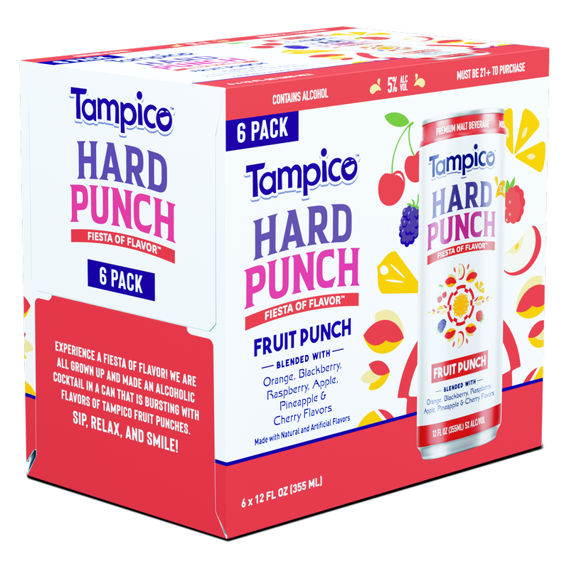 TAMPICO HARD FRUIT PUNCH 6PKC