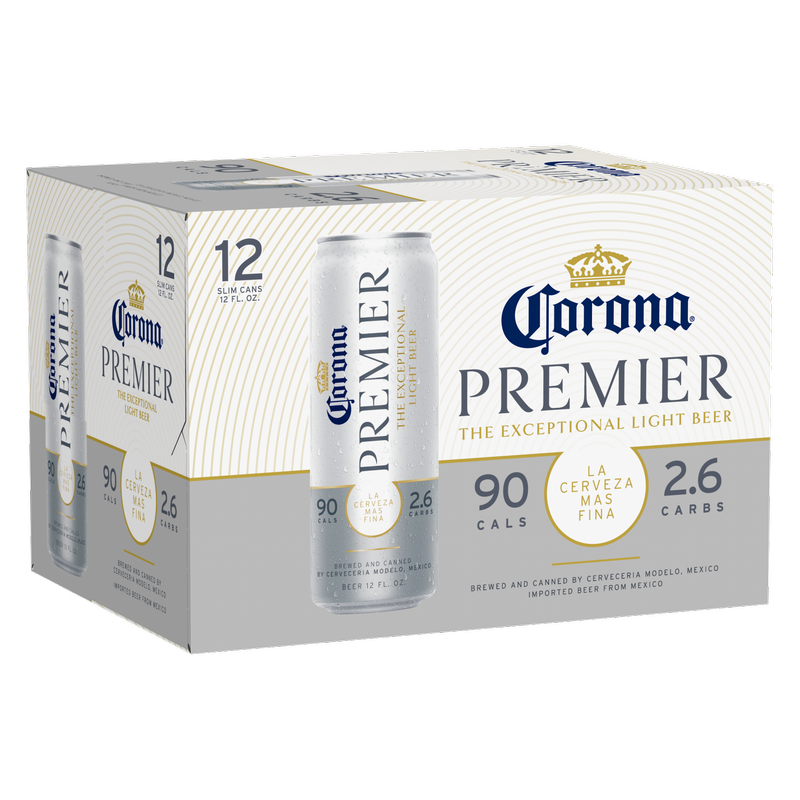 Corona Premier 12pk 12oz Can 4.0% ABV