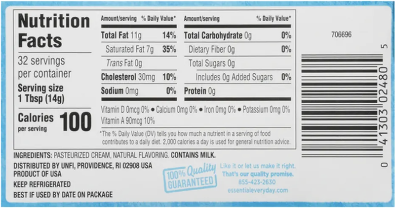 Essential Everyday Unsalted Butter - 16oz