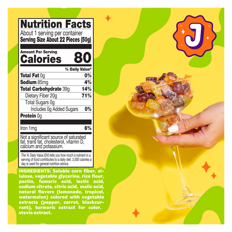 Joyride Zero Sugar Sour Fruit Gummies 1.8oz