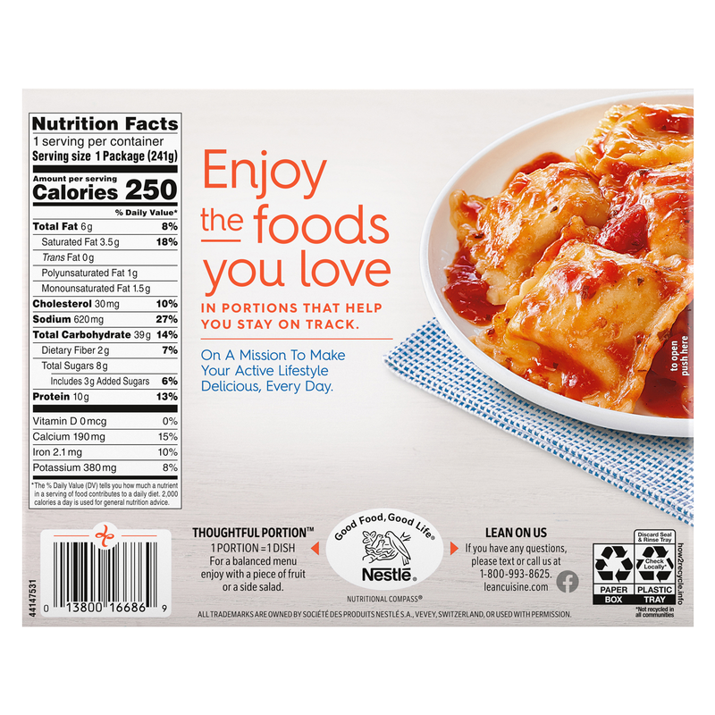 Lean Cuisine Cheese Ravioli 8.5oz