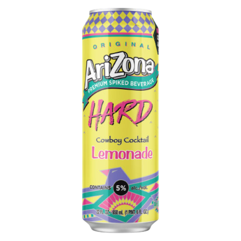 Arizona Hard Lemonade 22oz Can 5.0% ABV