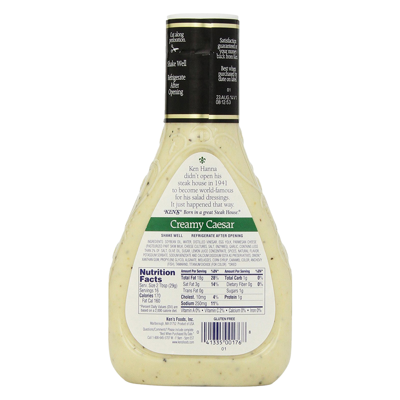 Ken's Creamy Caesar Dressing 16oz