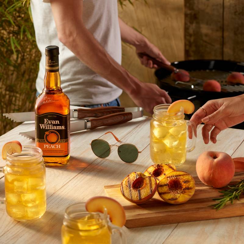 Evan Williams Peach 750ml