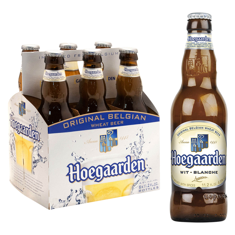 Hoegaarden 6pk 12oz Btl 4.9% ABV