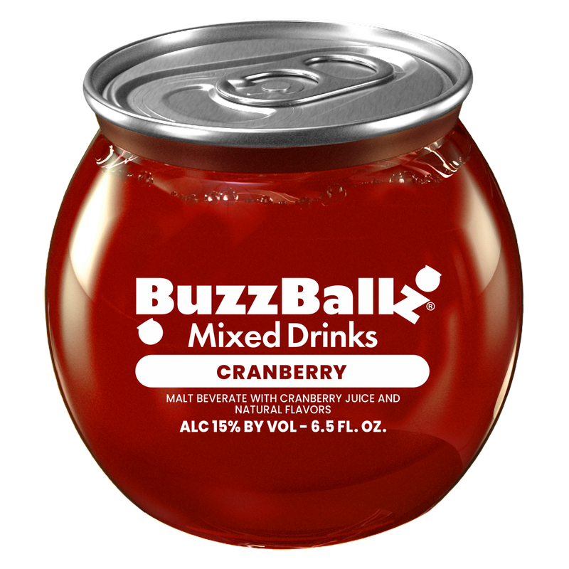 Buzzballz Cranberry 6.5oz