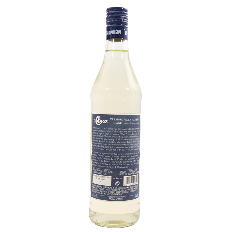 C. Comoz Vermouth de Chambery Blanc 750ml