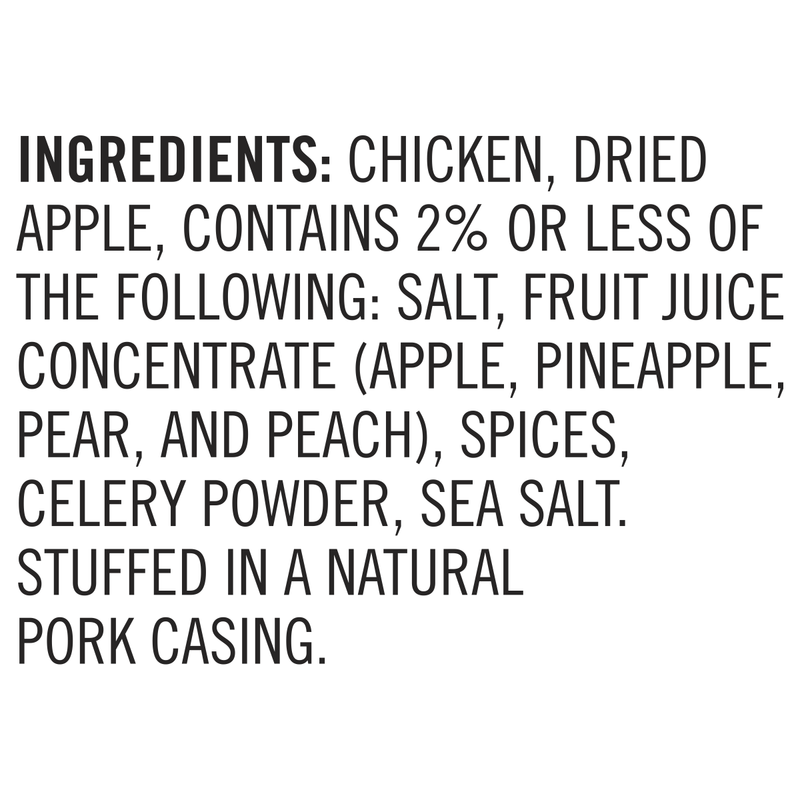 Aidells Apple Chicken Sausage - 12oz