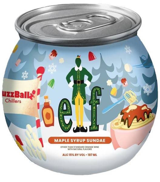 BuzzBallz Maple Syrup Sundae 187ml