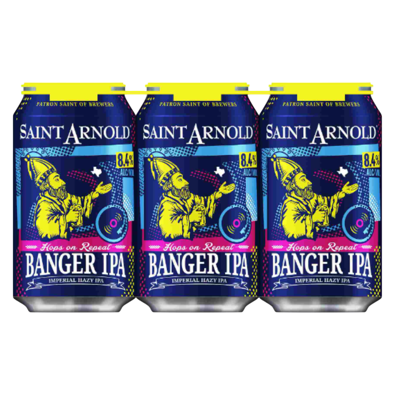 St. Arnold Banger IPA 6pk 12oz Can 8.4% ABV