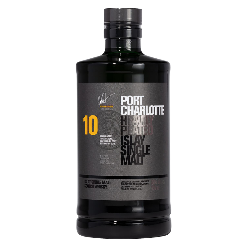 Bruichladdich Port Charlotte 10 Yr Heavily Peated Islay SM 750ml