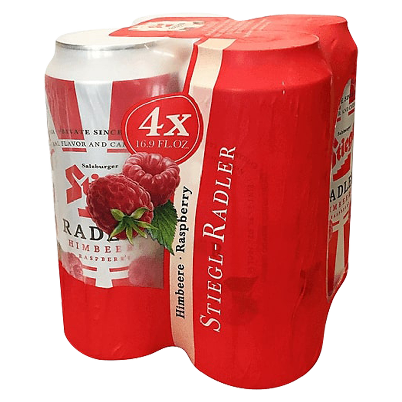 Stiegl Raspberry Radler 4pk 16.9oz Can