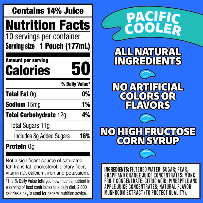 Capri Sun Pacific Cooler 6oz 10pk