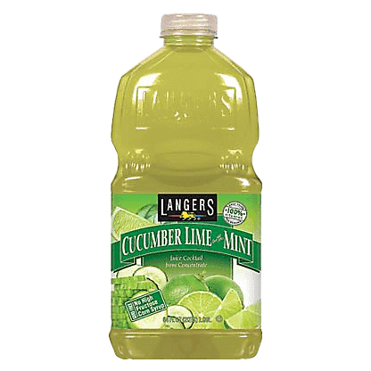 Langers Cucumber Lime Juice with Mint 64oz Btl